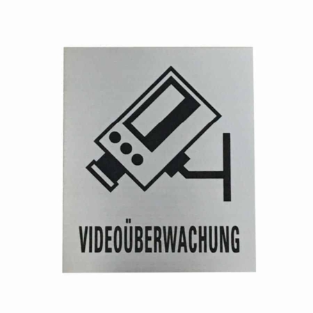 Schild.Laser .KS .Videoüberwachung.80x95