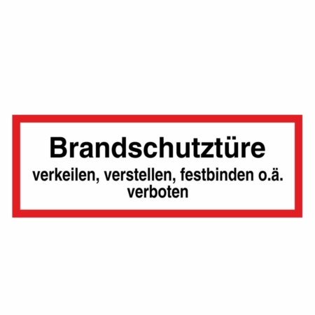 AUFK.Feuerwehr.Brandschutztüre verkeilen