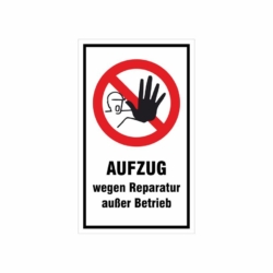 AUFK.Lift.AufzugwegenReparaturaußerBetrieb.120x200