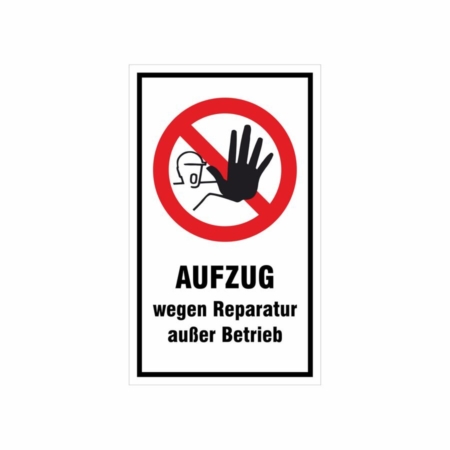 AUFK.Lift.AufzugwegenReparaturaußerBetrieb.120x200