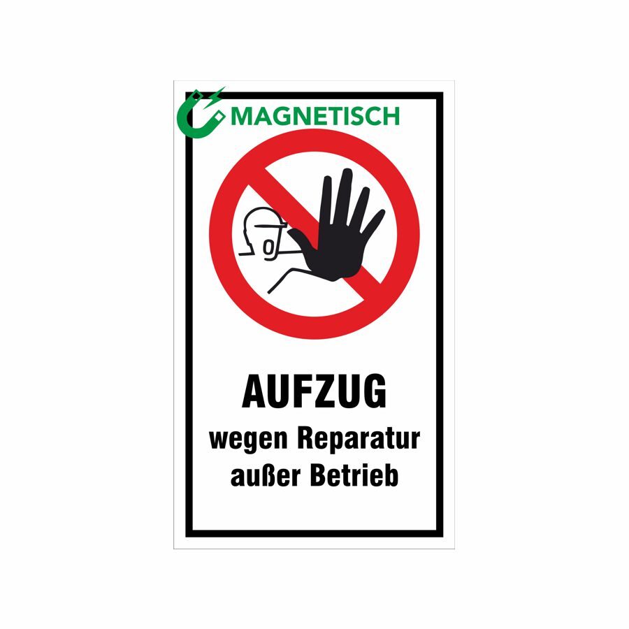 AUFK.Lift.AufzugwegenReparaturaußerBetrieb.magnetisch.120x200